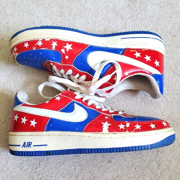 Vintage Nike Air Force 1 1982 Globetrotters - Picture 3 of 7